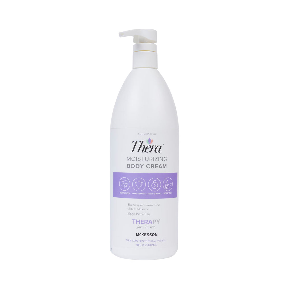 Hand and Body Moisturizer Thera® 32 oz. Pump Bottle