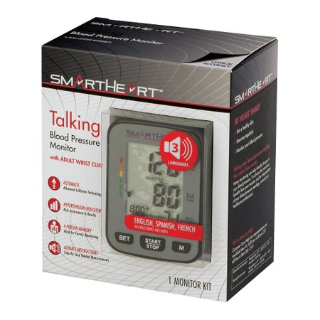 Smartheart Talking Wrist Blood Pressure Monitor