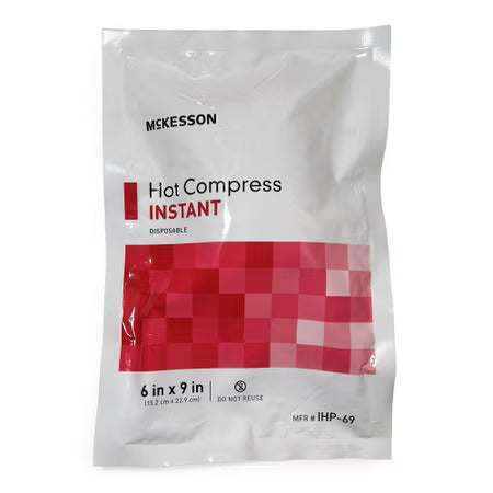McKesson Instant Hot Pack Large 6 x 9" Sodium Acetate Disposable
