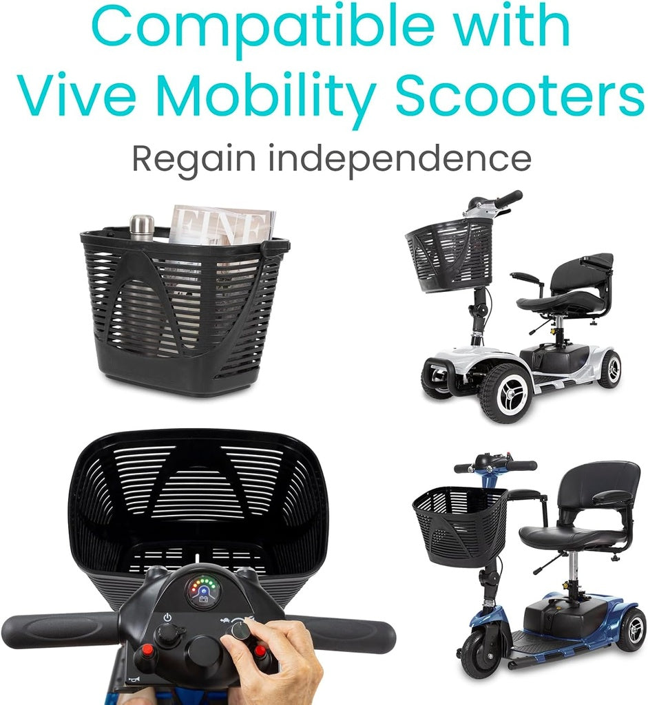 3 Wheel Mobility Scooter Basket SupplyingSeniors.com