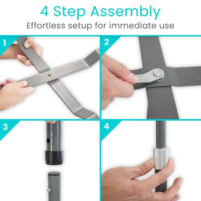Dual IV Pole Stand Adjustable Steel 20lb Capacity Locking Wheels SupplyingSeniors.com