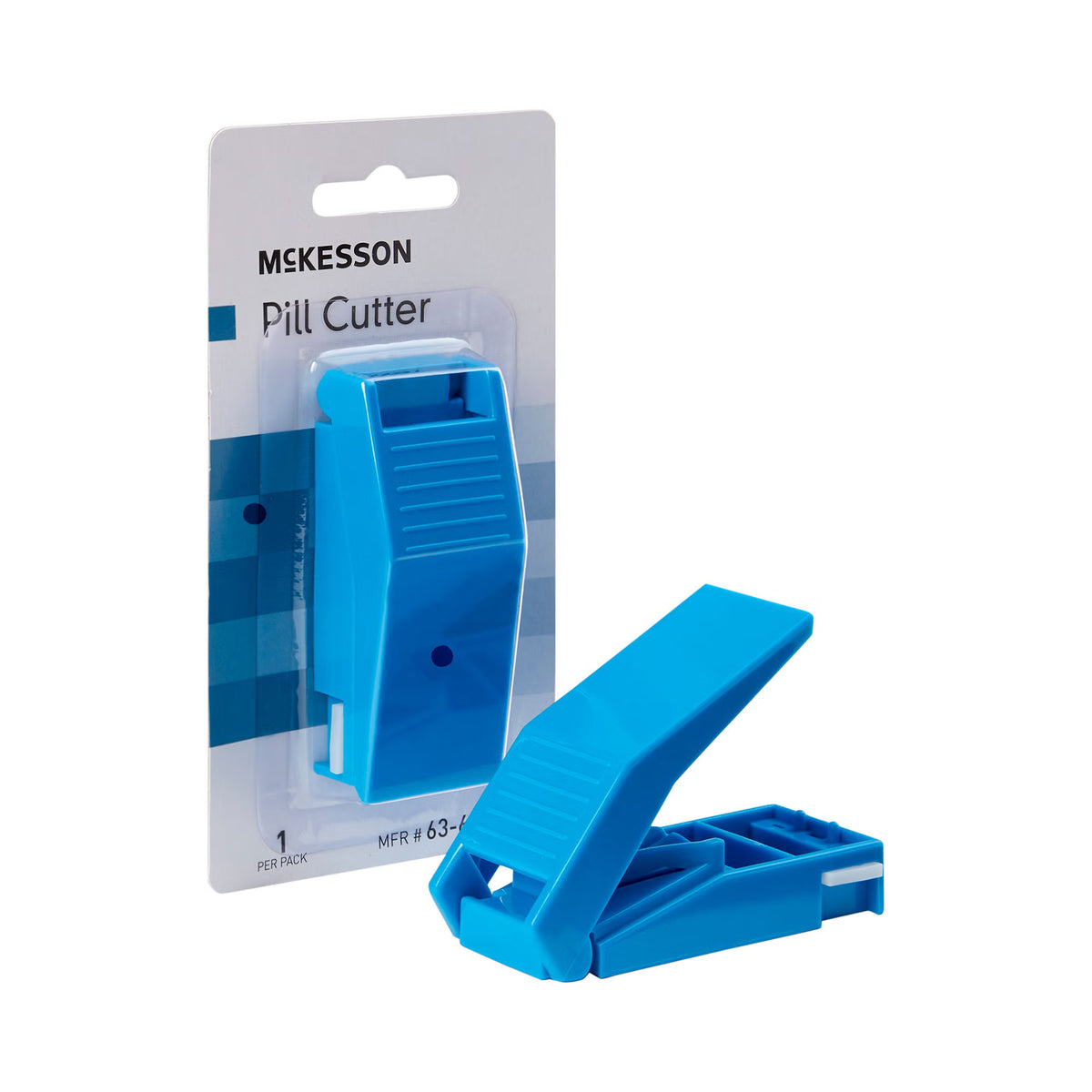 McKesson Pill Cutter Hand Operated Blue