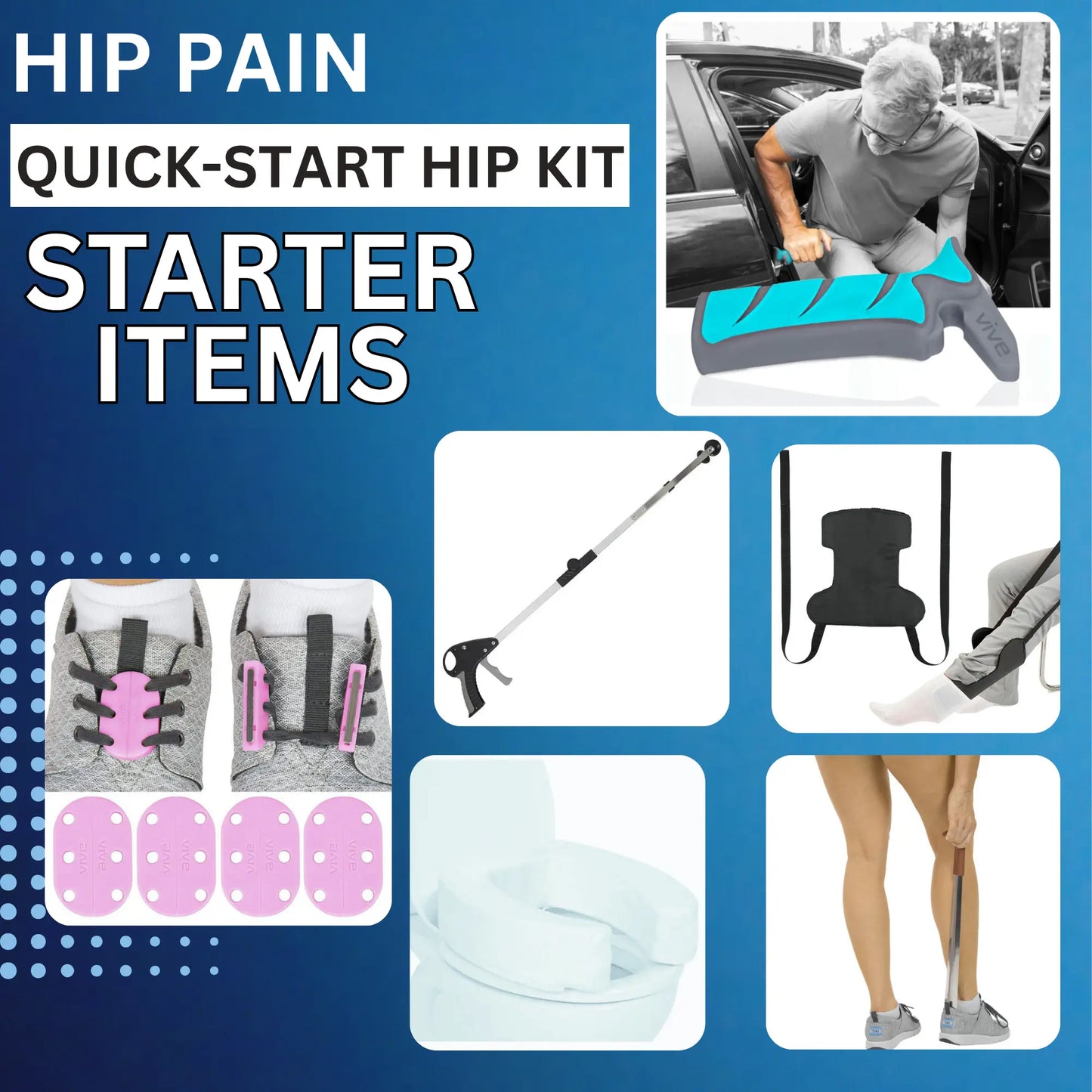 Hip Pain Kit – Quick-Start Hip Kit (Starter Tier) SupplyingSeniors.com SupplyingSeniors.com