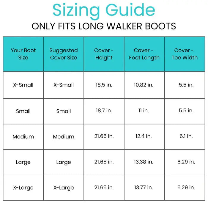 Short Walker Boot Cover - SupplyingSeniors.com