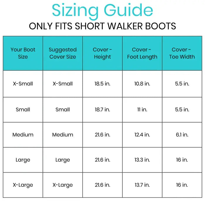 Short Walker Boot Cover - SupplyingSeniors.com