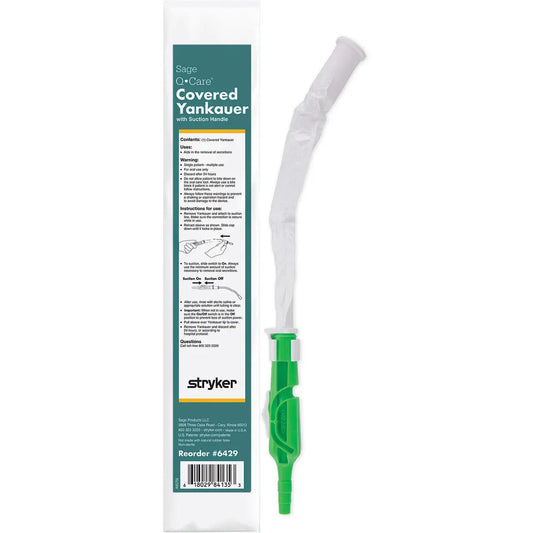 40 Count Covered Yankauer with Suction Handle SupplyingSeniors.com