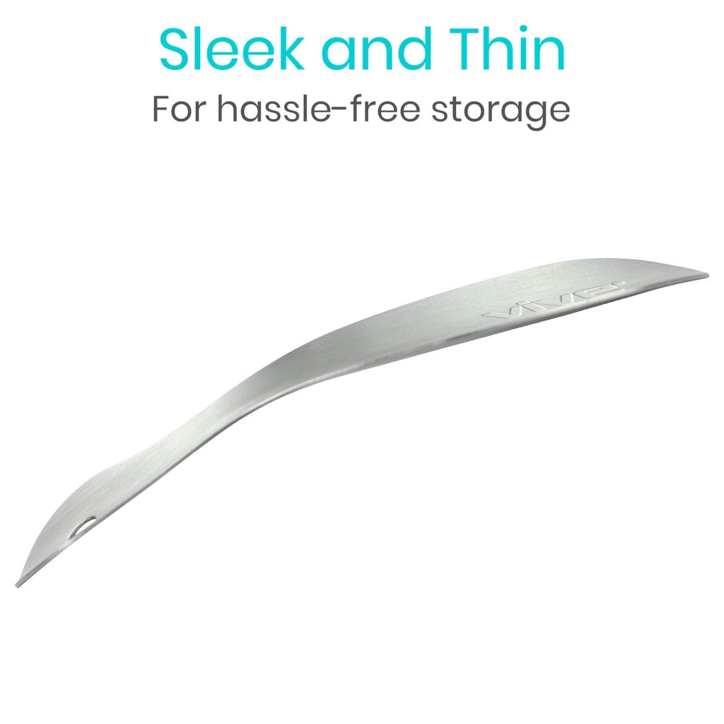 Metal Shoehorn 7.5" SupplyingSeniors.com