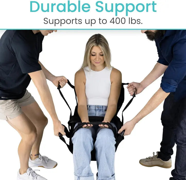Chair Transfer Sling Belt Safe Patient Lift Aid Wheelchair SupplyingSeniors.com