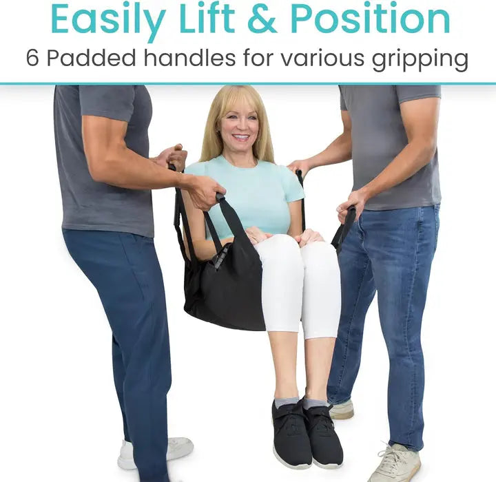 Chair Transfer Sling Belt Safe Patient Lift Aid Wheelchair SupplyingSeniors.com