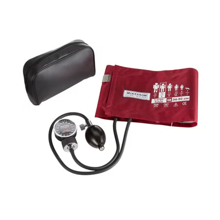 McKesson LUMEON Pocket Aneroid Sphygmomanometer, Large Adult Cuff