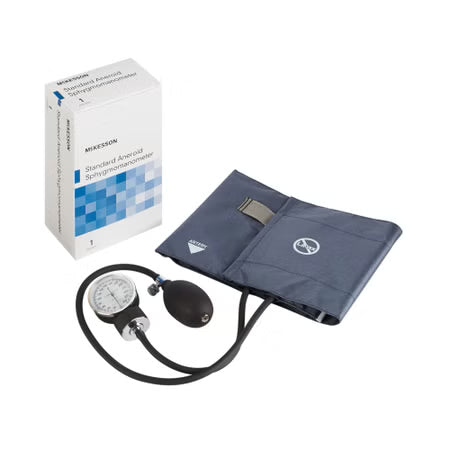 McKesson Pocket Aneroid Sphygmomanometer, Large Adult Cuff