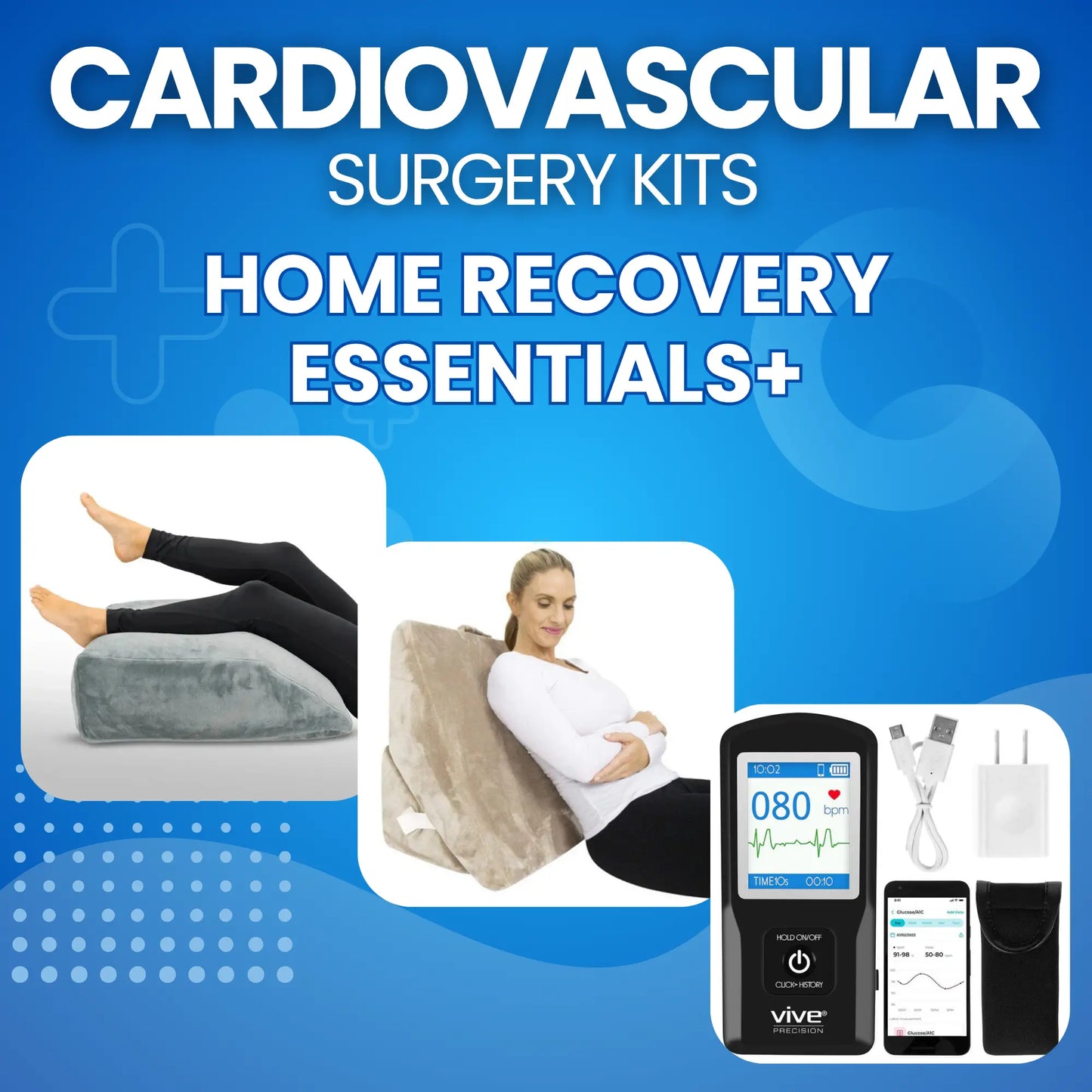 Cardiovascular Surgery Kit – Home Recovery Essentials SupplyingSeniors.com SupplyingSeniors.com