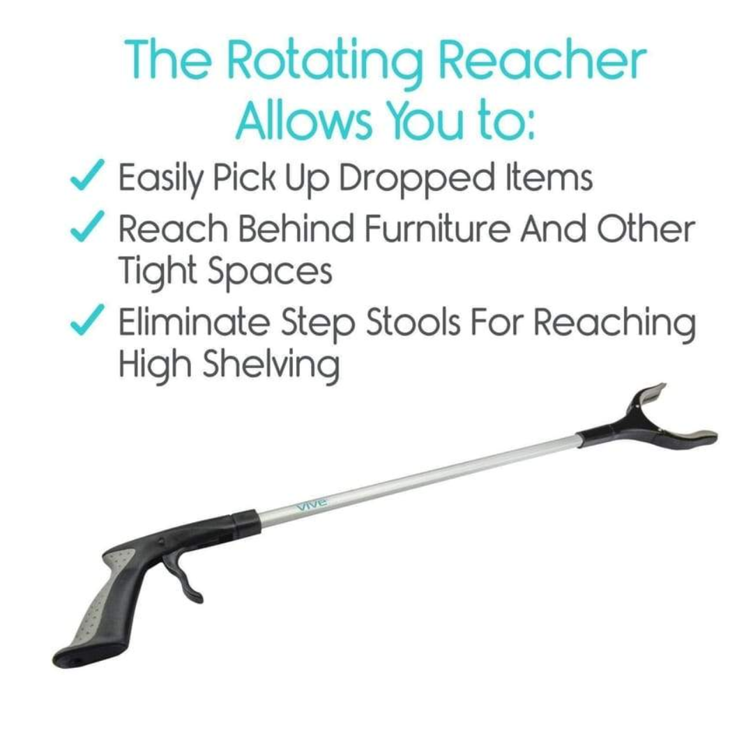 Rotating Reacher Grabber