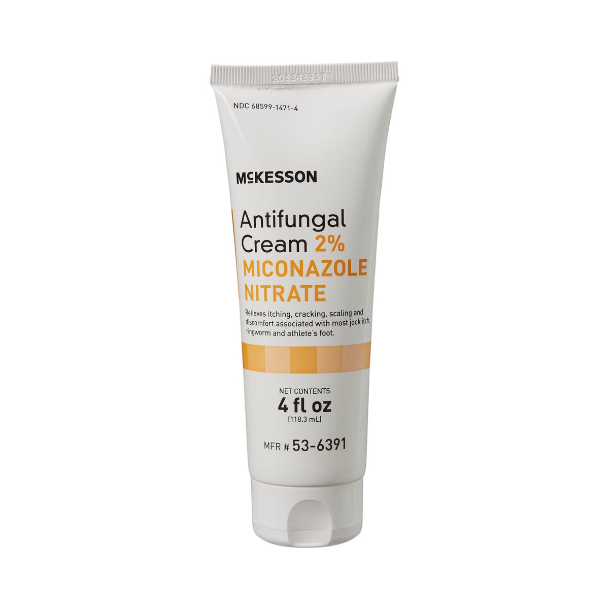 Antifungal McKesson Brand 2% Cream 4 oz. Tube