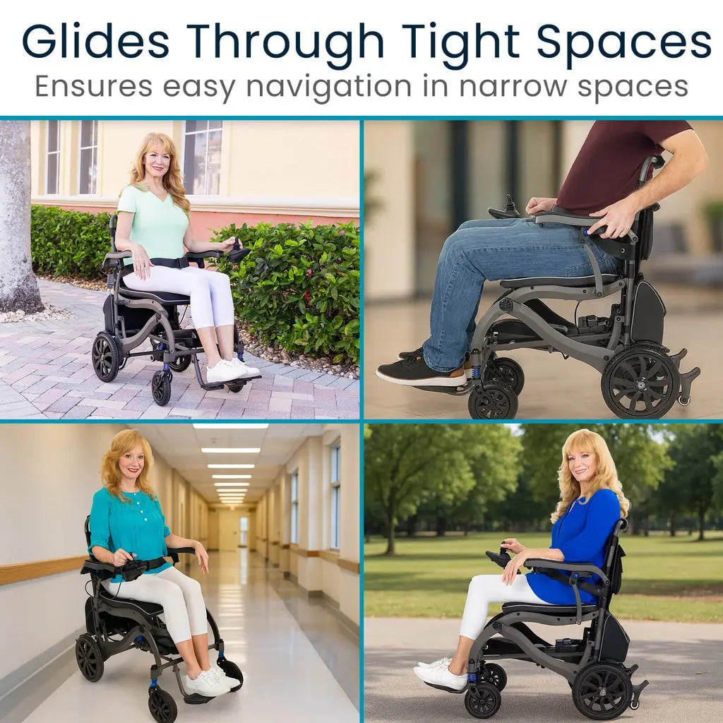 Air Frame Power Wheelchair - Magnesium Collection Supplying Seniors