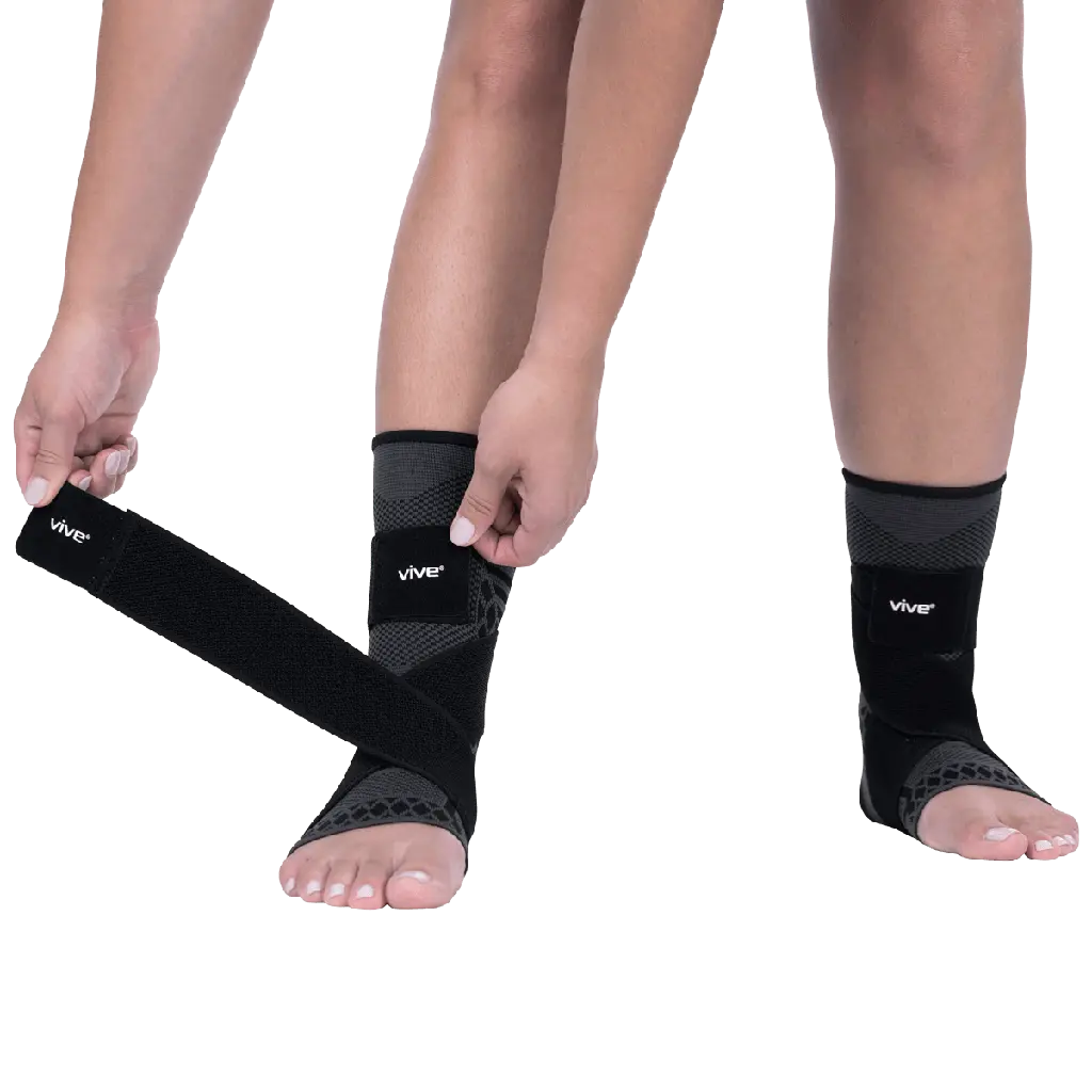 Ankle Sleeve With Straps (Pair) Supplying Seniors