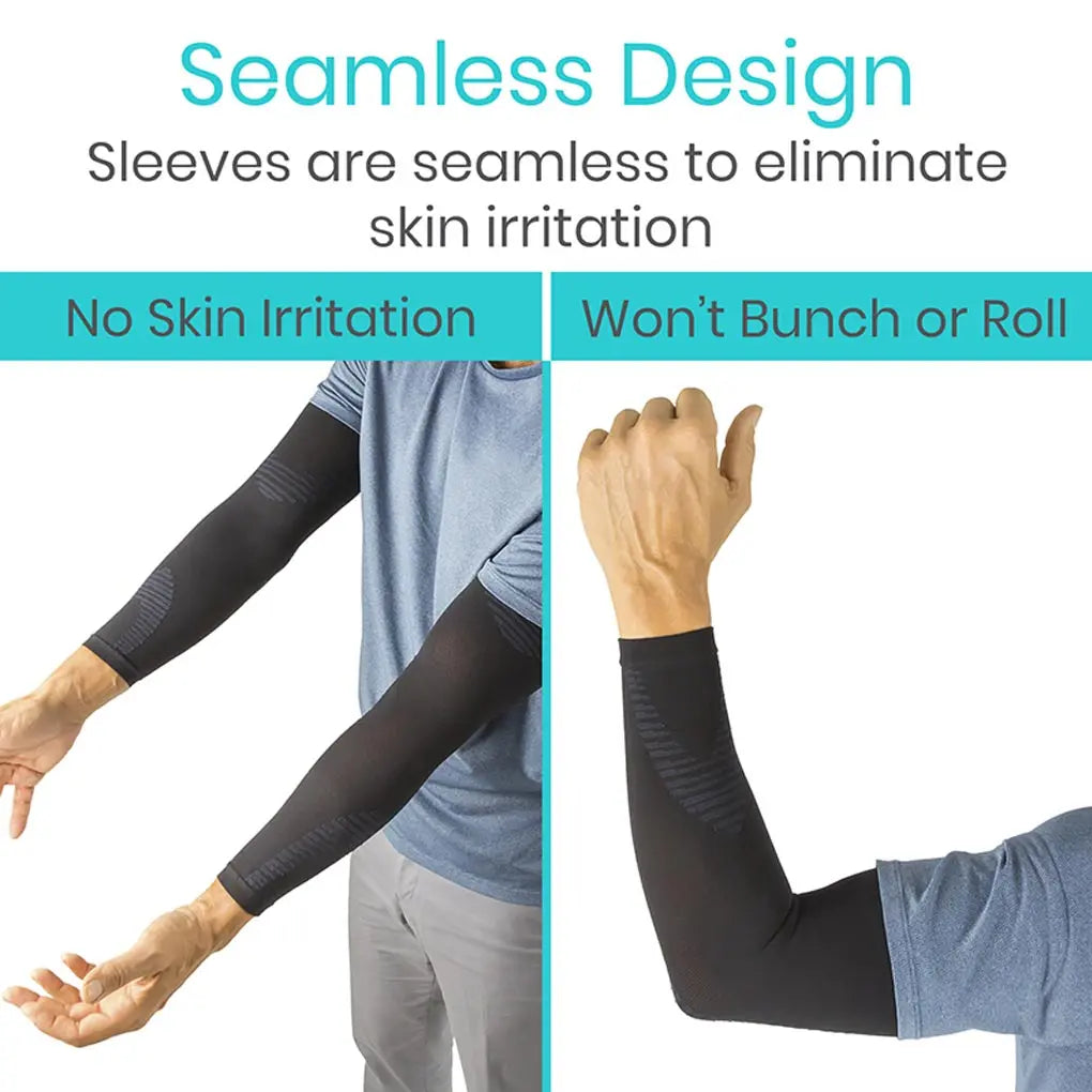 Arm Compression Sleeve Black SupplyingSeniors.com
