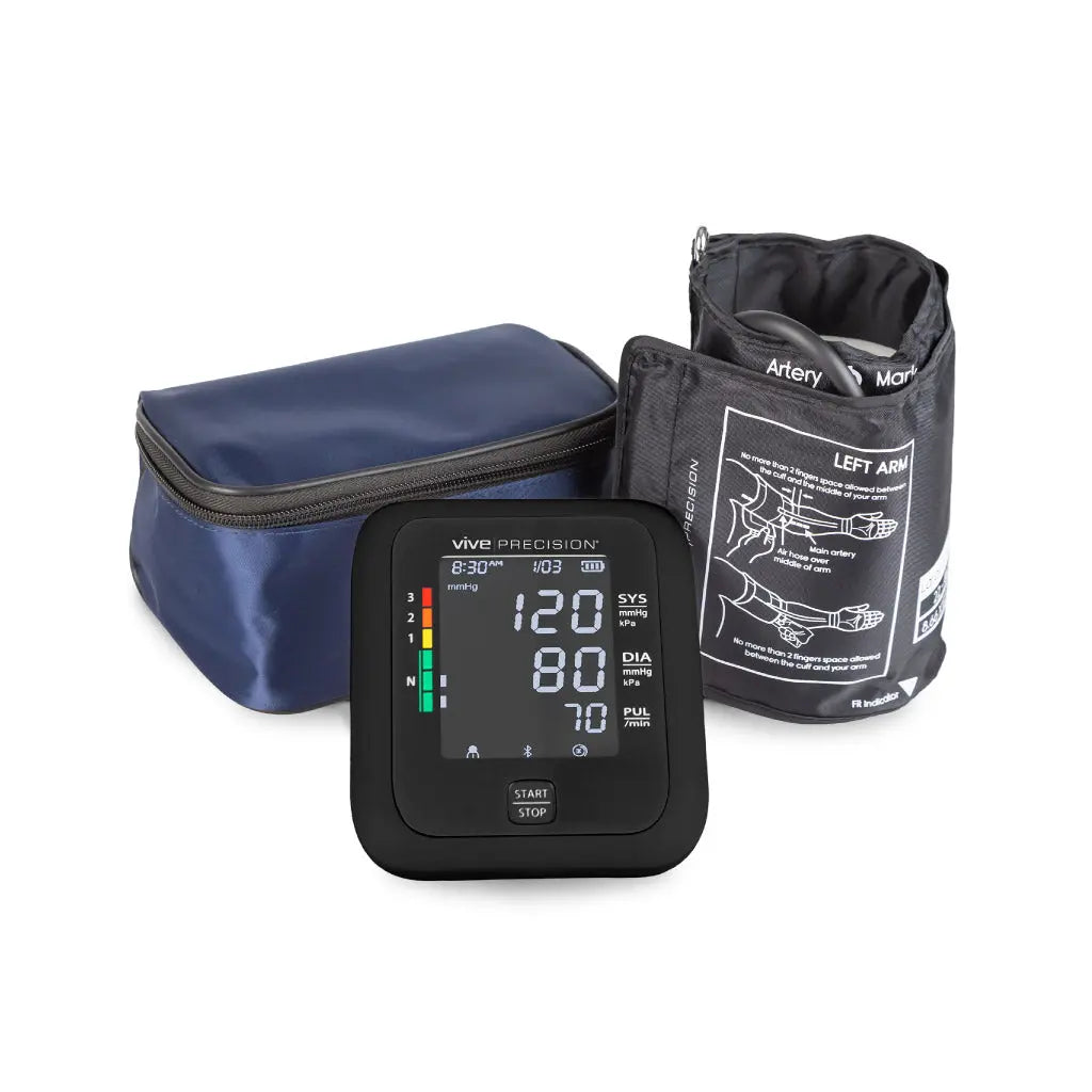 Blood Pressure Monitor Single Button Smart PhoneCompatible SupplyingSeniors.com