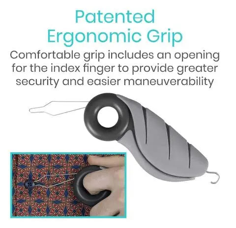 Button Hook (With Finger Hole) SupplyingSeniors.com