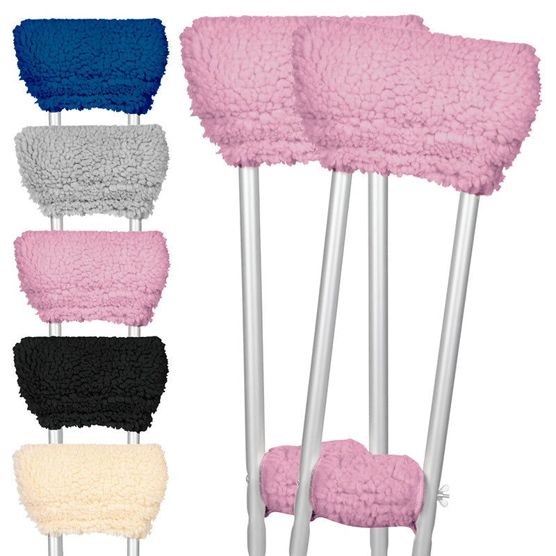 Sheepskin Crutch Pads SupplyingSeniors.com