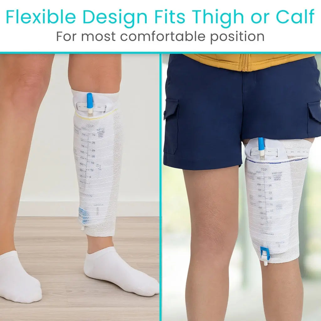 Catheter Leg Bag Holder Sleeves (Pair) Supplying Seniors