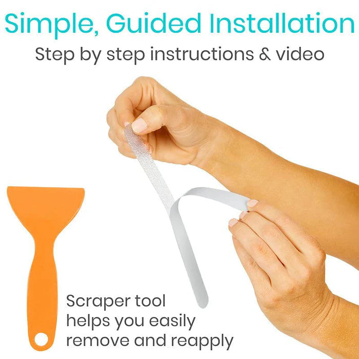 Non-Slip Bath Strips SupplyingSeniors.com