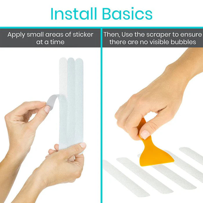 Non-Slip Bath Strips SupplyingSeniors.com