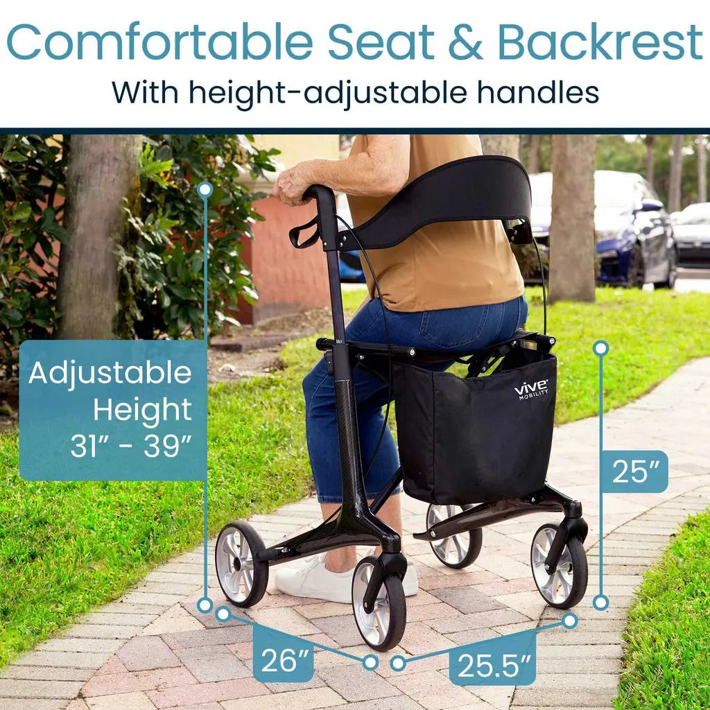 Core Carbon Fiber Rollator Supplying Seniors