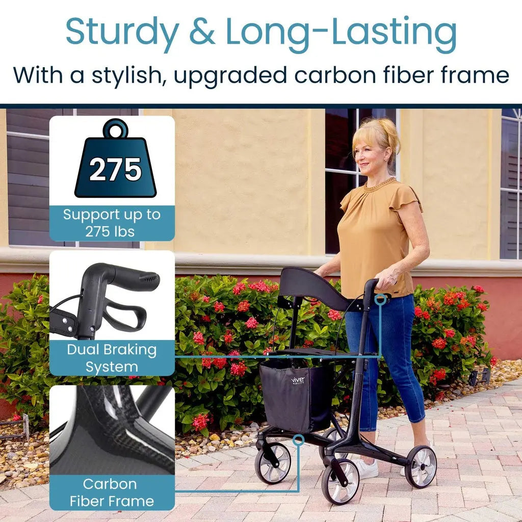 Core Carbon Fiber Rollator Supplying Seniors