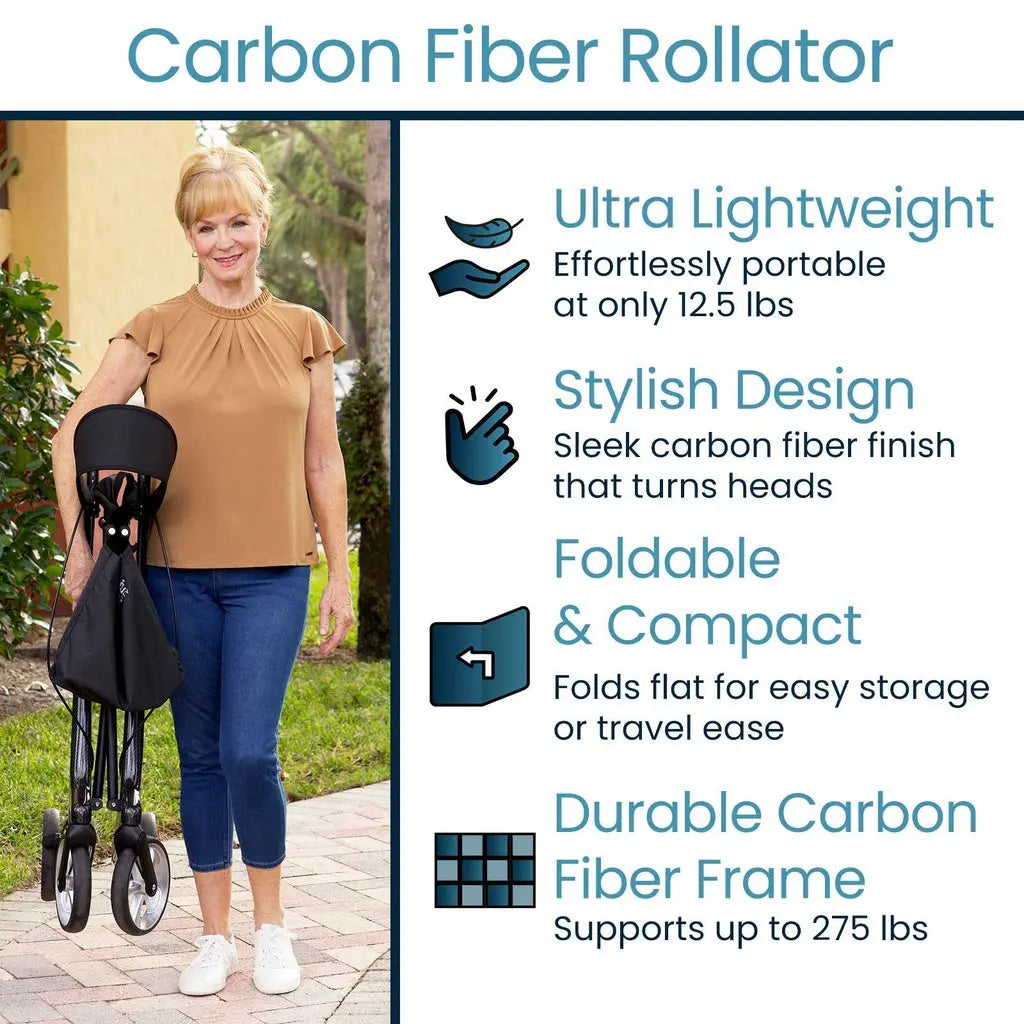 Core Carbon Fiber Rollator Supplying Seniors