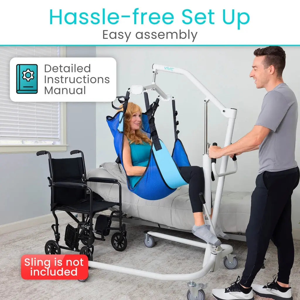 Core Hydraulic Patient Lift Supplying Seniors