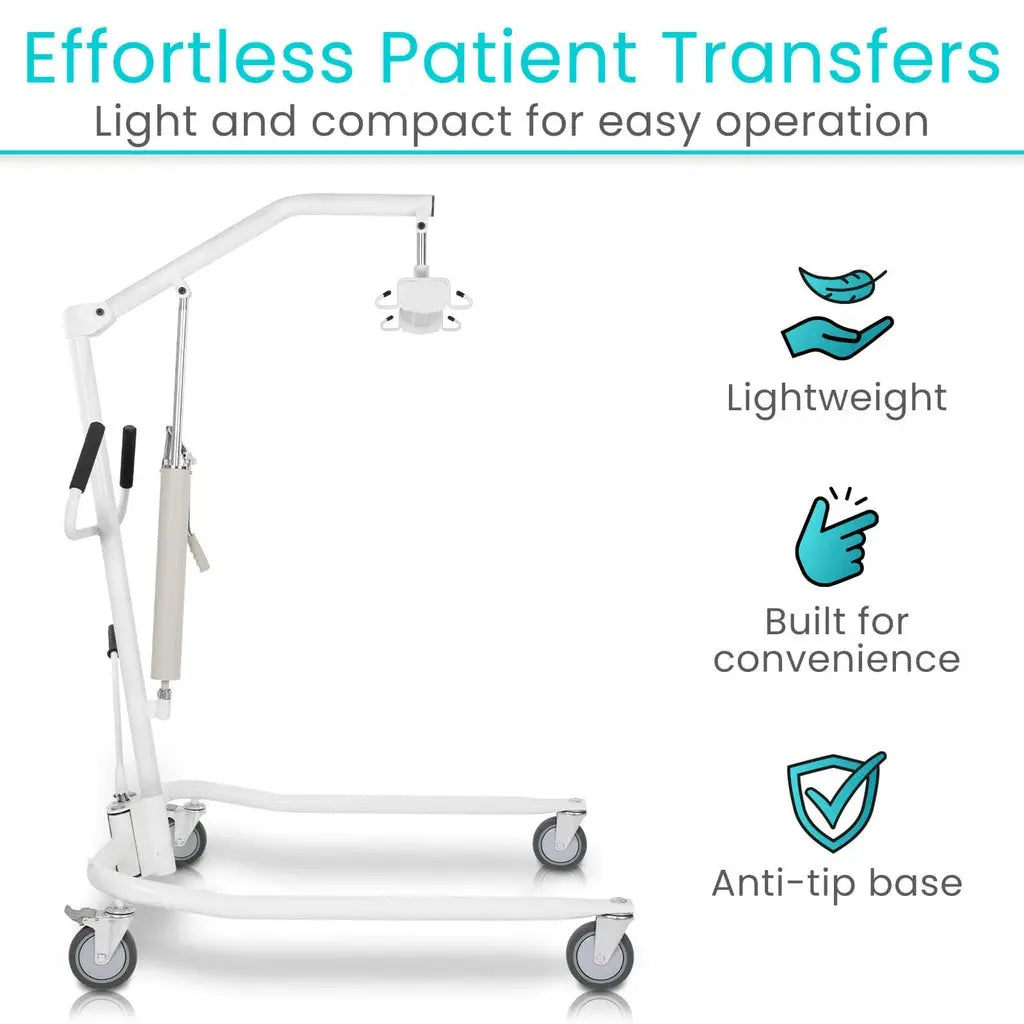Core Hydraulic Patient Lift Supplying Seniors