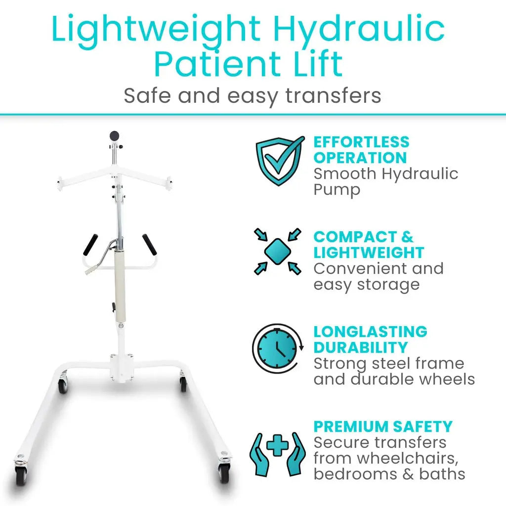 Core Hydraulic Patient Lift Supplying Seniors