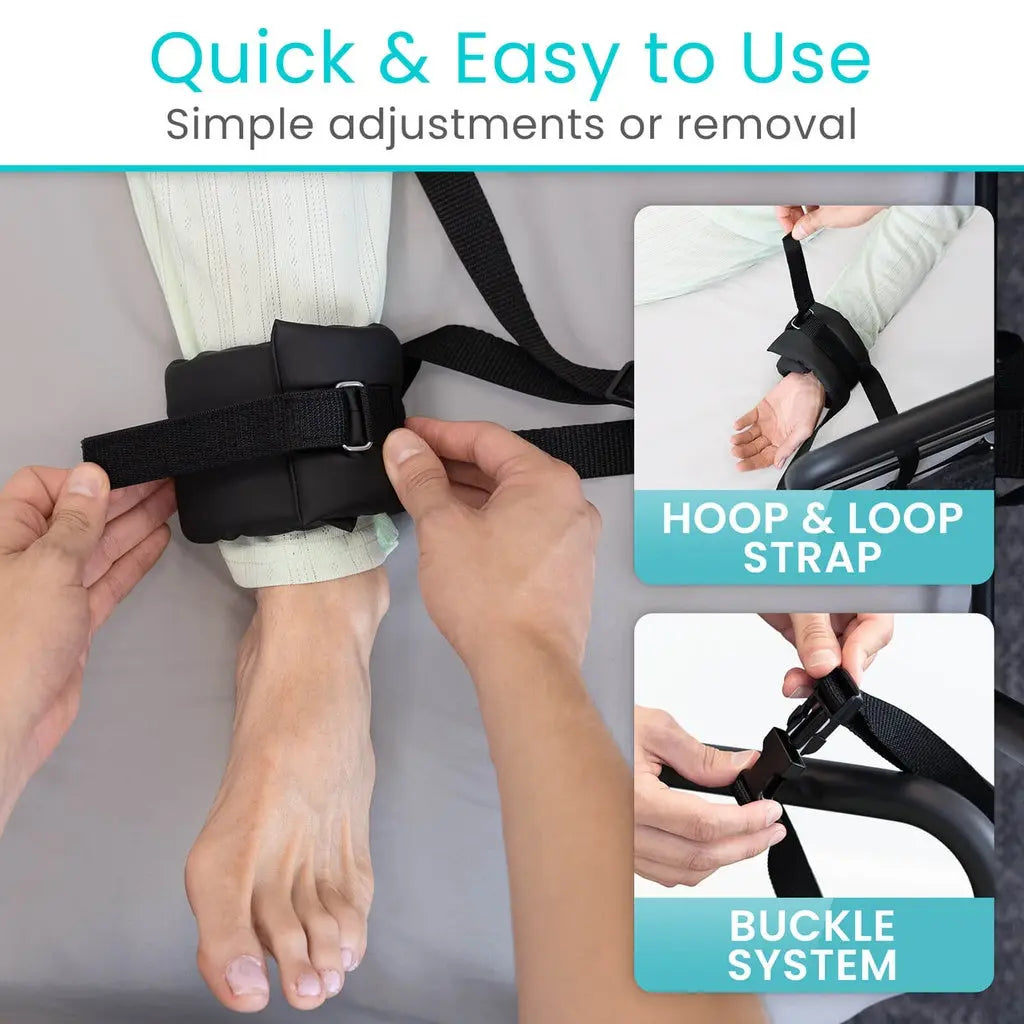 Dementia Hand and Foot Restraints Supplying Seniors