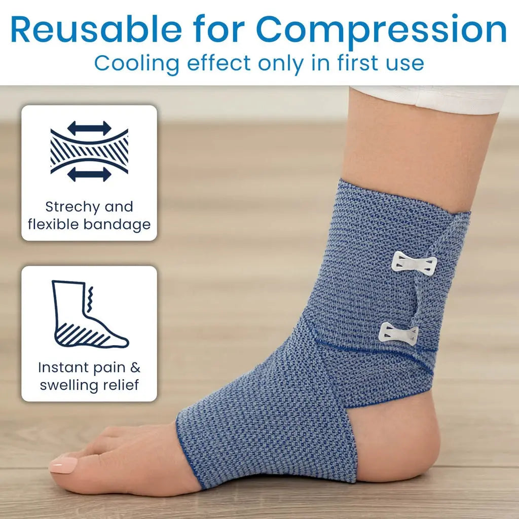 Dr. Pat's Cold Compression Bandage Supplying Seniors
