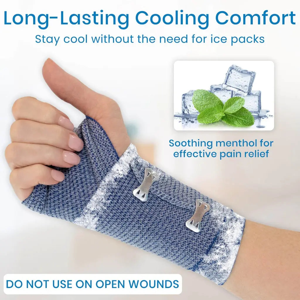 Dr. Pat's Cold Compression Bandage Supplying Seniors