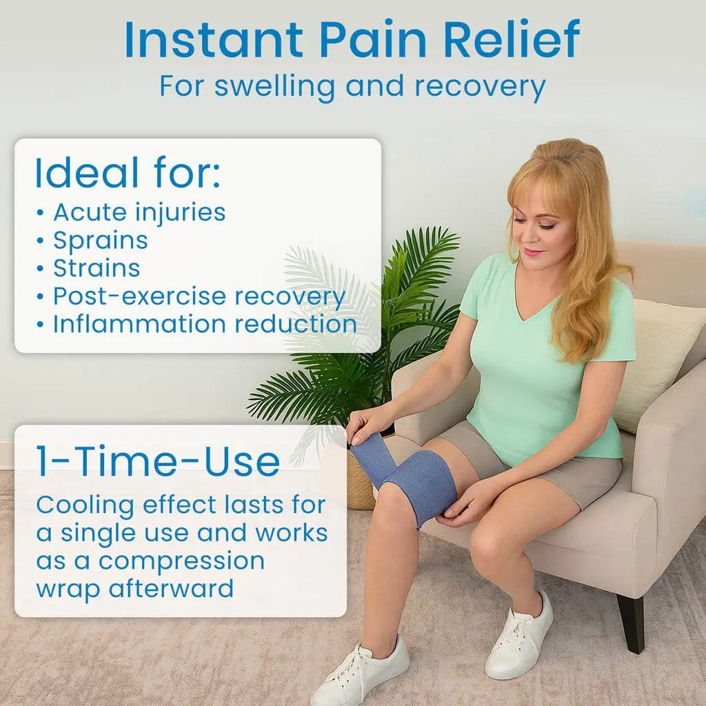 Dr. Pat's Cold Compression Bandage Supplying Seniors