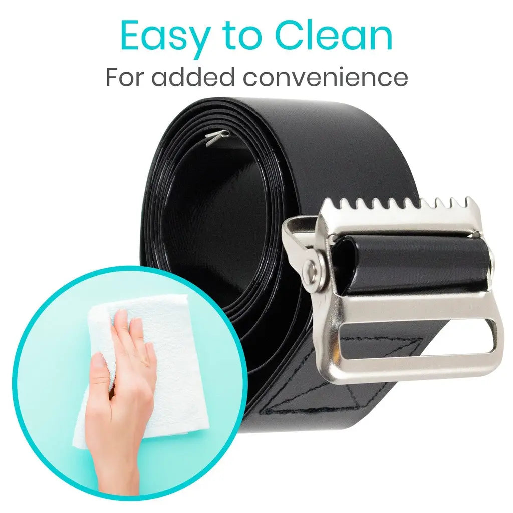 Easy Clean Transfer Belt SupplyingSeniors.com