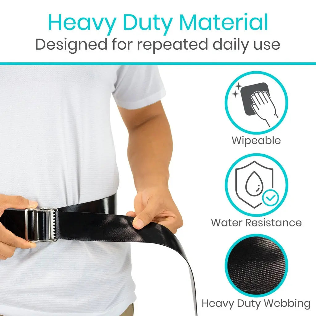 Easy Clean Transfer Belt SupplyingSeniors.com