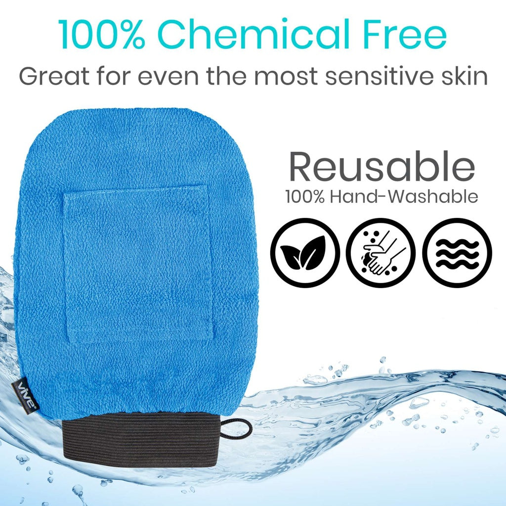 Exfoliating Gloves SupplyingSeniors.com