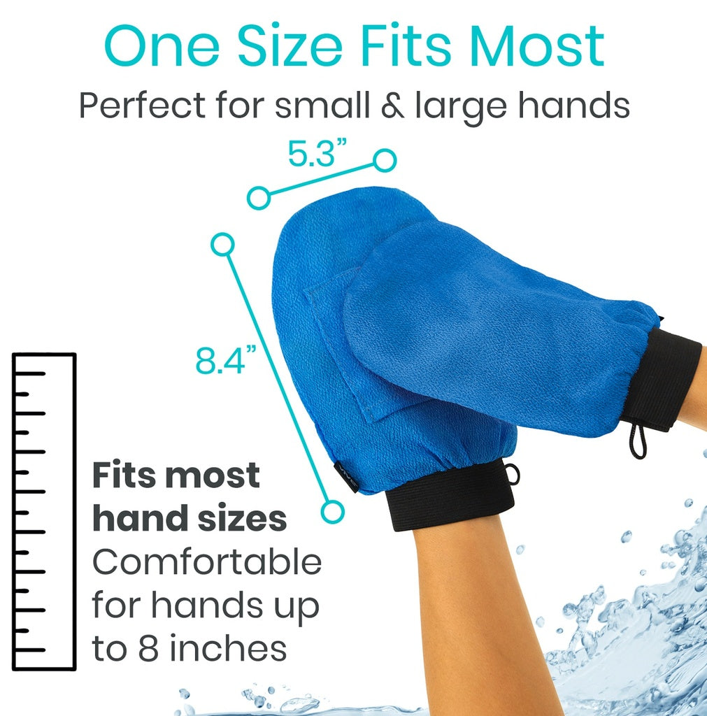 Exfoliating Gloves SupplyingSeniors.com