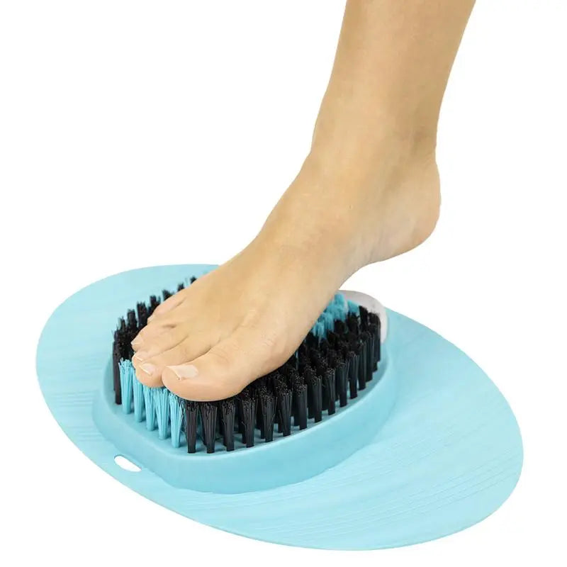 Shower Foot Scrubber Mat Pumice Stone Suction Cup Exfoliating SupplyingSeniors.com