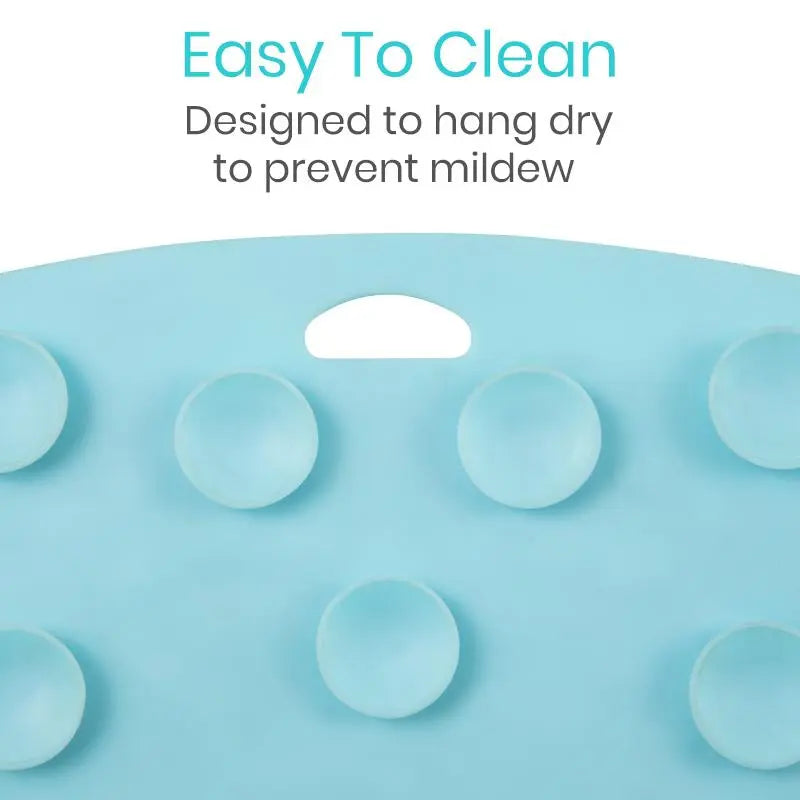 Shower Foot Scrubber Mat Pumice Stone Suction Cup Exfoliating SupplyingSeniors.com