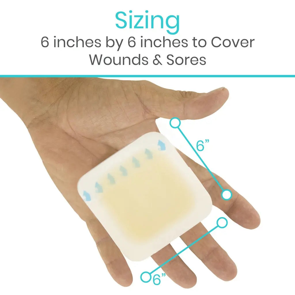 Hydrocolloid Bordered Dressing (Sterile) Vive Care SupplyingSeniors.com