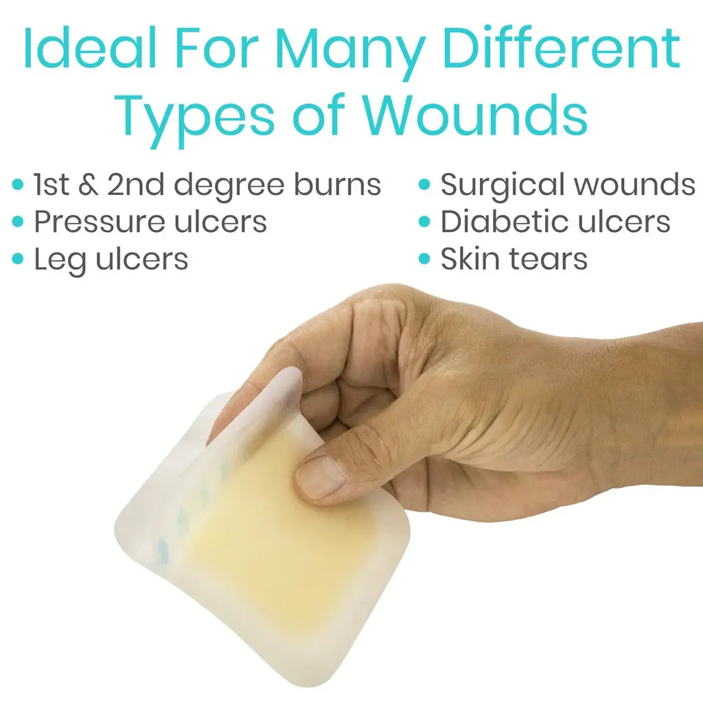 Hydrocolloid Bordered Dressing (Sterile) Vive Care SupplyingSeniors.com