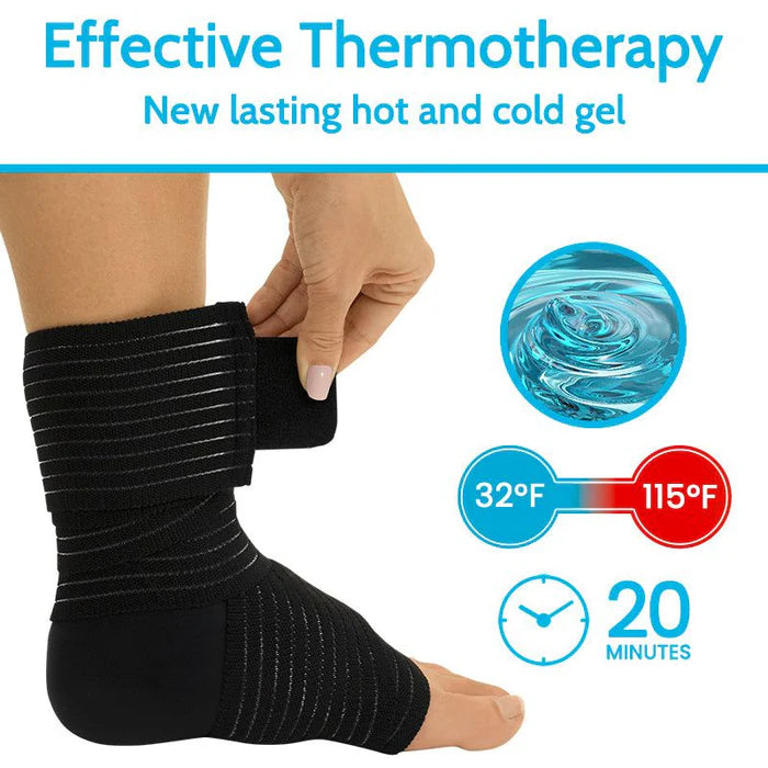 Hot and Cold Ankle Sleeve SupplyingSeniors.com