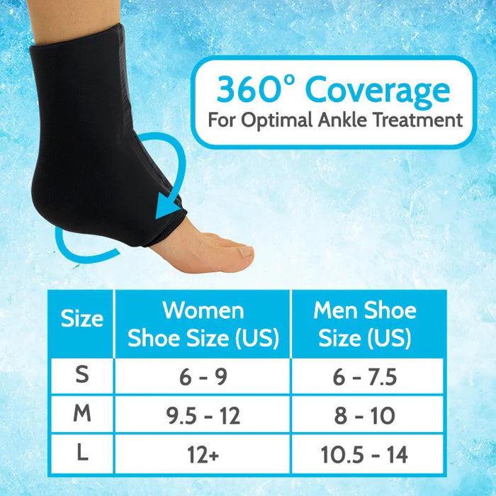 Hot and Cold Ankle Sleeve SupplyingSeniors.com