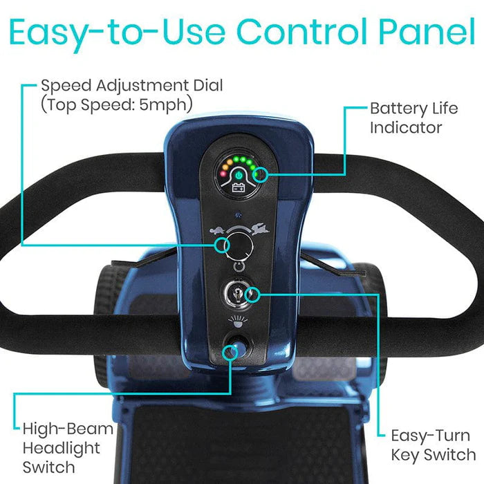 Mobility Scooter Series A VH EXCLUSIVE COLORS (Limited) - SupplyingSeniors.com