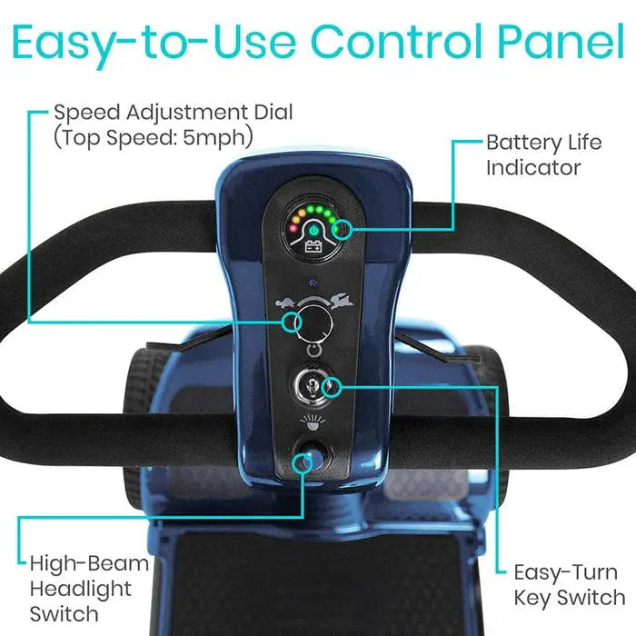 Mobility Scooter Series A VH EXCLUSIVE COLORS (Limited) - SupplyingSeniors.com
