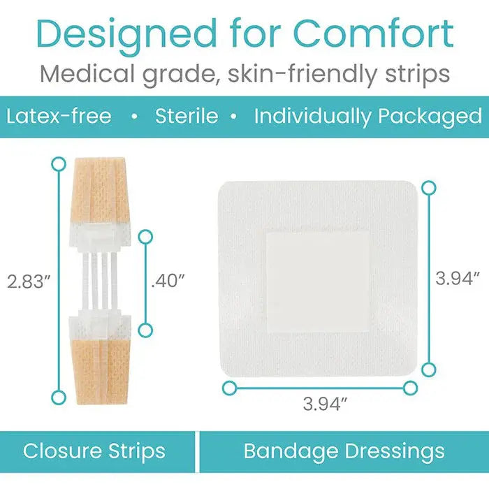Wound Closure Kit (Sterile) - SupplyingSeniors.com